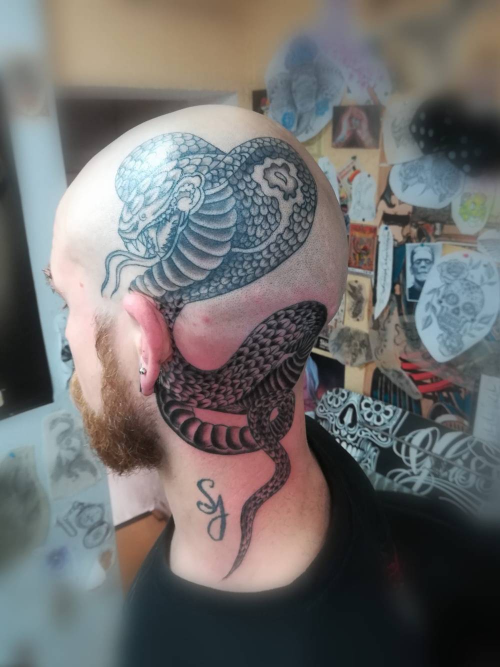 Tatouage tête - Salon Valenciennes